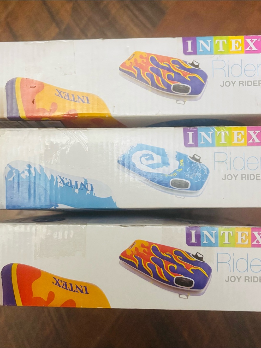 THREE (3) Intex Rider Joy Rider with Handles - Picture 9 of 11